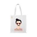 Reusable Tote Bags - 100% Organic Cotton Grocery Bags, Eco-Friendly, Multi-Purpose, Sturdy Canvas with 15kgs Capacity - Multiple Stylish Designs