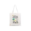 Reusable Tote Bags - 100% Organic Cotton Grocery Bags, Eco-Friendly, Multi-Purpose, Sturdy Canvas with 15kgs Capacity - Multiple Stylish Design