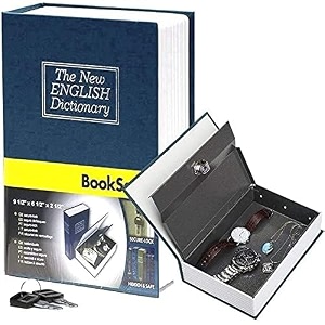 metal large cash box with lock  tiered money coin tray and bill slots  portable and compact  keys  cash box with money tray and combination loc booksafe small