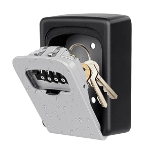 metal large cash box with lock  tiered money coin tray and bill slots  portable and compact  keys  cash box with money tray and combination loc booksafe small