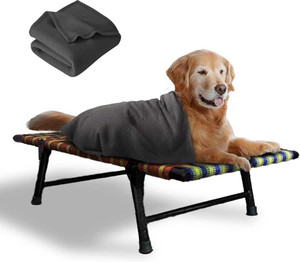 TakshaDecors CIB-1548 L Pet Bed Maroon