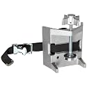 Talboys 711 Aluminum Cylinder Bench Clamp with Safety Message Strap, 3.25" Length x 5.25" Width x 6.5" Height, 4" to 14" Cylinder Holding Size (973036)