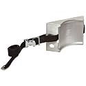 Talboys 715 Aluminum Cylinder Wall Bracket with Strap, 1.875" Length x 8.125" Width x 4.625" Height