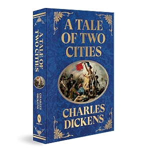 a tale of two cities by charles dickens deluxe hardbound edition  classic historical literature french revolution explores themes of redemption and oppression