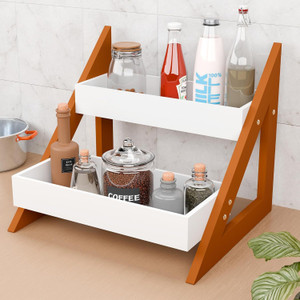 talha enterprises Containers Kitchen Rack Wood MODERN