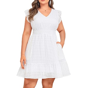 Talisea Womens Plus Size Summer Dress -