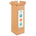 Tall Moving &amp; Shipping Boxes 12 x 12 x 36 inches (5-Pack) - Extra Strength 200 lb vs Regular - Corrugated Boxes for Packaging Moving - Cardboard Shipping Box - Box Pack by IDL Packaging