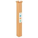 Tall Moving &amp; Shipping Boxes 4x4x48 inches (10-Pack) - Extra Strength 200 lb vs Regular - Corrugated Packing Boxes for Moving - Carton Box for Moving - Moving Supplies Box by IDL Packaging