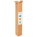 Tall Moving &amp; Shipping Boxes 5x5x36 inches (10-Pack) - Extra Strength 200 lb vs Regular - Corrugated Cardboard Boxes for USPS/UPS/FEDEX - Strong Packaging Box - Moving Box by IDL Packaging