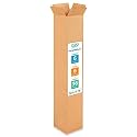 Tall Moving &amp; Shipping Boxes 6"L x 6"W x 36"H (15-Pack) - Extra Strength 200 lb vs Regular - Corrugated Cardboard Box, Made in USA - Box for Packaging - Durable Shipping Box by IDL Packaging