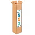 Tall Moving & Shipping Boxes 8x8x36 inches (10-Pack) - Extra Strength 200 lb vs Regular - Corrugated Durable Packing Boxes - Cardboard Box for Shipping - Eco Shipping Box by IDL Packaging