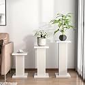 Tall Plant Stand for Indoor,set of 3 Corner Plant Stand for Multiple Plants