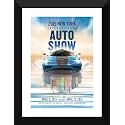 Tallenge - Auto Show - X Large Poster Paper - Framed (24 x 34 inches)