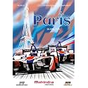 Tallenge - Eprix - Formula E Paris 2018 - Small Poster Paper (12 x 17 inches)
