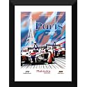 Tallenge - Eprix - Formula E Paris 2018 - X Large Poster Paper - Framed (24 x 34 inches)