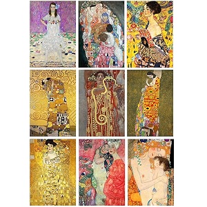 Tallenge Gustav Klimt Paper Small Poster 12
