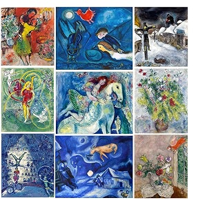 Tallenge - Marc Chagall Paper Poster Small