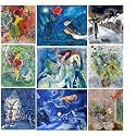 Tallenge - Marc Chagall Paper Poster Small
