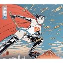 Tallenge - Pop Art - Samurai Girl Poster - Small Poster(Paper,12 x 17 inches, MultiColour)
