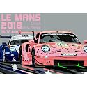 Tallenge - Porsche - Le Mans 2018 - Large Poster Paper (18 x 24 inches)