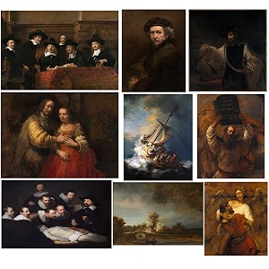 Tallenge - Rembrandt - Small Poster -