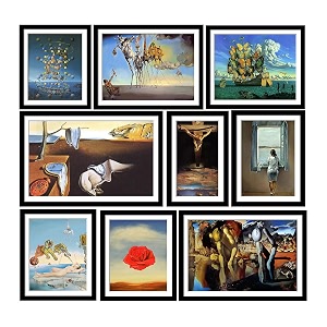 Tallenge Salvador Dali Small Framed Posters Paper