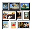 Tallenge Salvador Dali Small Framed Posters Paper