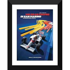tallenge - san marino - x large poster paper - framed 24 x 34 inches