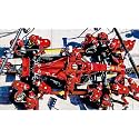 Tallenge - Scuderia Ferrari Pit-Stop - Large Poster Paper (18 x 24 inches)