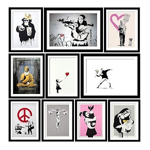 Tallenge - Set of 10 Banksy -