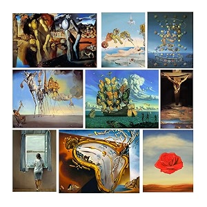 Tallenge -Set of 10 Paintings of Salvador