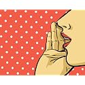 Tallenge -Telling Secrets Pop Art Poster - Medium Poster(Paper,18 x 24? inches, MultiColour)