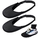 Tallew 2 Pack Motorcycle Shoe Protector Boot Shifter Cover Pad, Black