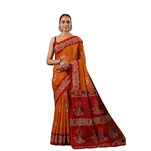 TAMAIRA FASHION Mulmul Pure Cotton Saree For