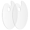 Tamaki Acrylic Paint Palette Clear Paint Tray Palette, 2 PCS