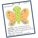 Butterfly Theme Bingo Housie tambola Tickets (Printed on Hard Sheet, Big Size Tickets, 64 Cards)