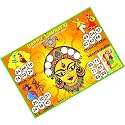 Navratri Theme Theme Bingo Housie tambola Tickets (Printed on Hard Sheet, Big Size Tickets, 16 Cards)