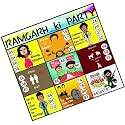 Ramgarh Ki Party Holi Hai Theme Bingo Housie Tambola Tickets (Printed On Hard Sheet, Big Size Tickets, 18 Cards)