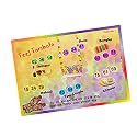 Teej Theme Bingo Housie Tambola Tickets (Printed On Hard Sheet, Big Size Tickets, 24 Cards), Multicolor