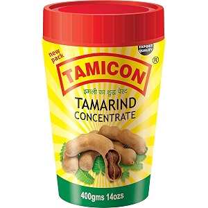 tamicon tamarind concentrate  perfect for cooking sauces natural tangy flavor enhancer  100 pure tamarind extract 400 grams