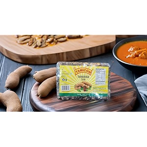tamicon naturally processed tamarind slab  farm fresh seedless imli  pure raw tamarind slab 1000 gram