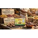 Tamicon Tamarind Slab 500g | Seedless Imli Block (<2% Seeds) | Natural Cooking Tamarind | Tangy Ingredient for Sambar, Rasam, Chutneys & Curries