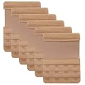 Tamlien 4 Hook Bra Extenders,Stretchy Soft Comfortable Bra Strap Extender