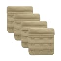 Tamlien Bra Extender 2 Hook/3 Hook/4 Hook/5 Hook, Soft and Comfortable Bra Extension