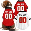 Tampa Dog Clothes Custom Name Number T Shirt for Dog Gifts
