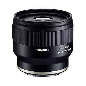 tamron 35mm f28 di iii osd m12 for sony full-frame mirrorless cameralensblack
