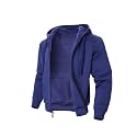 TanBridge Sherpa Fleece Lined Hoodie Big and Tall Plaid Flannel Jacket Winter Coats for Men Zip Up Winter Warm Sweatshirts
