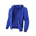 TanBridge Sherpa Fleece Lined Hoodie Big and Tall Plaid Flannel Jacket Winter Coats for Men Zip Up Winter Warm Sweatshirts