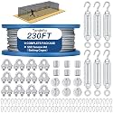 Tandefio Batting Cage Netting Wire Tension Kit Baseball Batting Cage