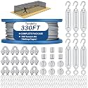 Tandefio Batting Cage Netting Wire Tension Kit Baseball Batting Cage